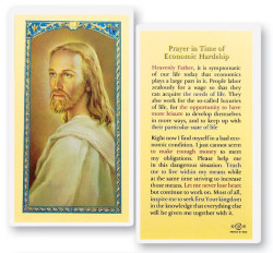 Prayer In Times of Economic Struggle Laminated Prayer Card [HPR779]