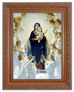 Queen of Angels by Bouguereau 6x8 Print Under Glass [HFA5383]
