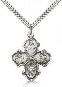 Sacred Heart 4-Way Pendant [BM0008]