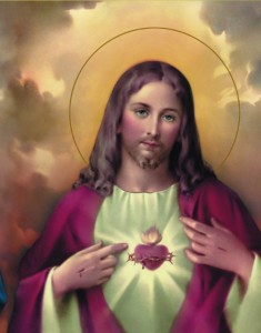 Sacred Heart of Jesus Print - Sold in 3 per pack [HFA1209]