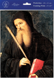 Saint Benedict by Perugino Print - Sold in 3 Per Pack [HFA4842]