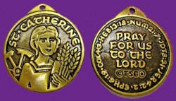 Saint Catherine of Alexandria Pendant [TCG0431]