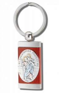 Saint Christopher Mahogany Keyring [AU1047]