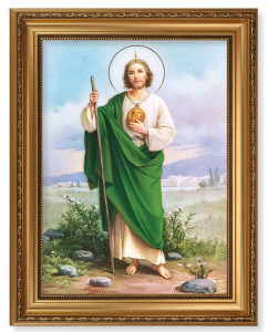 Saint Jude 12x16 Framed Print Artboard [HFA5127]