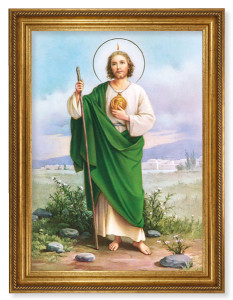 Saint Jude 19x27 Framed Print Artboard [HFA5171]