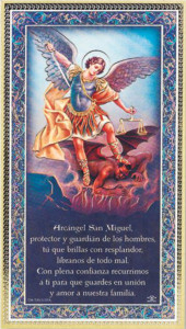 San Miguel (en espa&ntilde;ol) Placa de pared hecha en Italia [HPPS016]