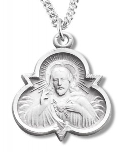 Clover Shaped Scapular Necklace [REM2119]