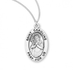 St. Caroline Oval Medal [HMM3106]