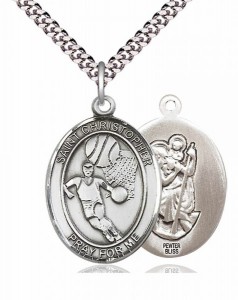 St. Christopher Basketball Medal [EN6519]
