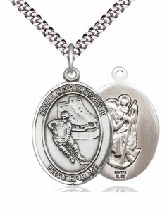 St. Christopher Ice Hockey Medal [EN6521]