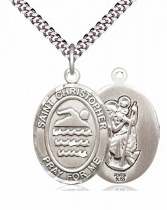 St. Christopher Swimming Medal [EN6288]
