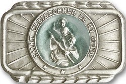 St. Christopher Visor Clip [AUBVC006]