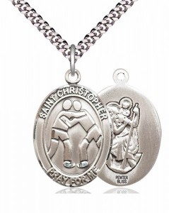 St. Christopher Wrestling Medal [EN6290]