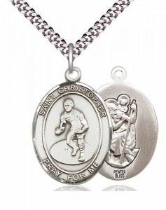 St. Christopher Wrestling Medal [EN6525]