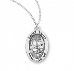 St. Emily Oval Medal [HMM3094]