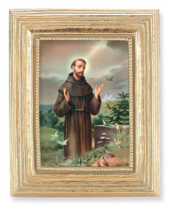 St. Francis 2.5x3.5 Print Under Glass [HFA5286]