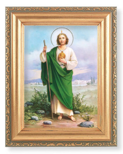 St. Jude 4x5.5 Print Under Glass [HFA5330]