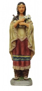 St. Kateri Tekakwitha Statue - 8 Inches [GSS008]