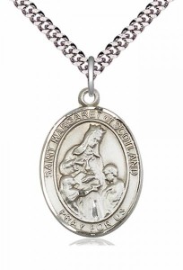 St. Margaret of Scotland Pendant [EN7407]