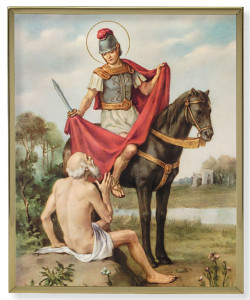 St. Martin Caballero 8x10 Gold Trim Plaque [HFA0182]
