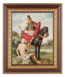 St. Martin of Tours 8x10 Framed Print Under Glass [HFP494]