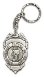 St. Michael Patron of Police Key Chain [AUBKC049]