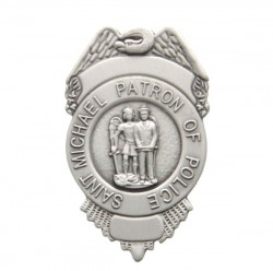 St. Michael Patron of Police Visor Clip [AUBVC057]