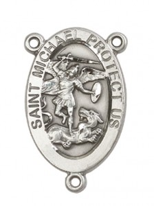 St. Michael Rosary Centerpiece [BLCR4123]