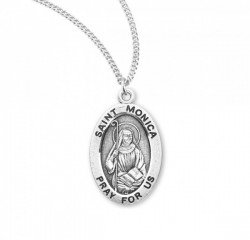 St. Monica Oval Medal [HMM3140]