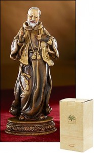 St. Padre Pio Statue - 6.25“H [MIL1044]