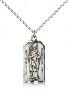 Women's St. Patrick Apostle of Ireland Pendant [BM0816]