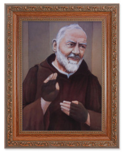 St. Pio 6x8 Print Under Glass [HFA5406]