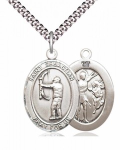 St. Sebastian Archery Medal [EN6320]