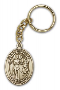 St. Sebastian Keychain [AUBKC080]