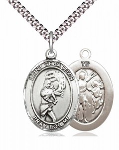 St. Sebastian Softball Medal [EN6541]