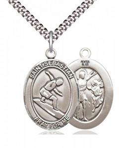 St. Sebastian Surfing Medal [EN6306]