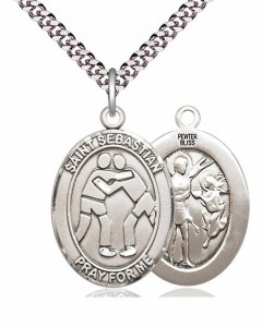 St. Sebastian Wrestling Medal [EN6302]