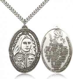 Large St. Therese Pendant [BM0846]