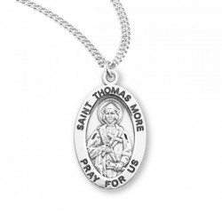 St. Thomas More Oval Medal [HMM3164]