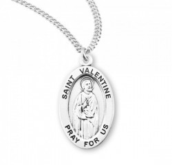 Women's St. Valentine Oval Medal [HMM3166]