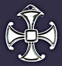 The Canterbury Cross Pendant in Sterling Silver [TCG0347]