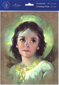 The Child Jesus Illustrated Print - Sold in 3 Per Pack [HFA4861]