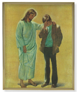 The Pardoning Gold Frame 11x14 Plaque [HFA4952]