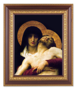The Pieta 8x10 Framed Print Under Glass [HFP8022]