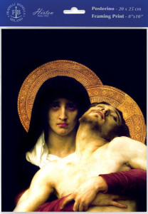 The Pieta by Bouguereau Print - Sold in 3 Per Pack [HFA4831]