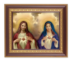The Sacred Hearts 8x10 Framed Print Under Glass [HFP198]