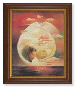 Trinity by Segura 8x10 Textured Artboard Dark Walnut Frame [HFA5583]