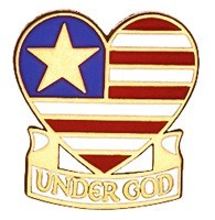 Under God Lapel Pin [TCG0114]