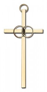Wedding Rings Cross 4“ [CRB0005]