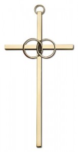 Wedding Rings Cross 6“ [CRB0030]
